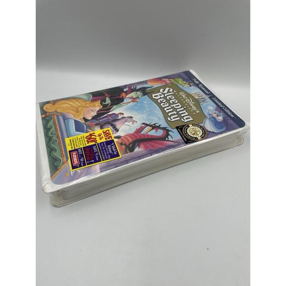 Sealed Sleeping Beauty VHS 1997 Masterpiece Edition - Picture 4 of 7